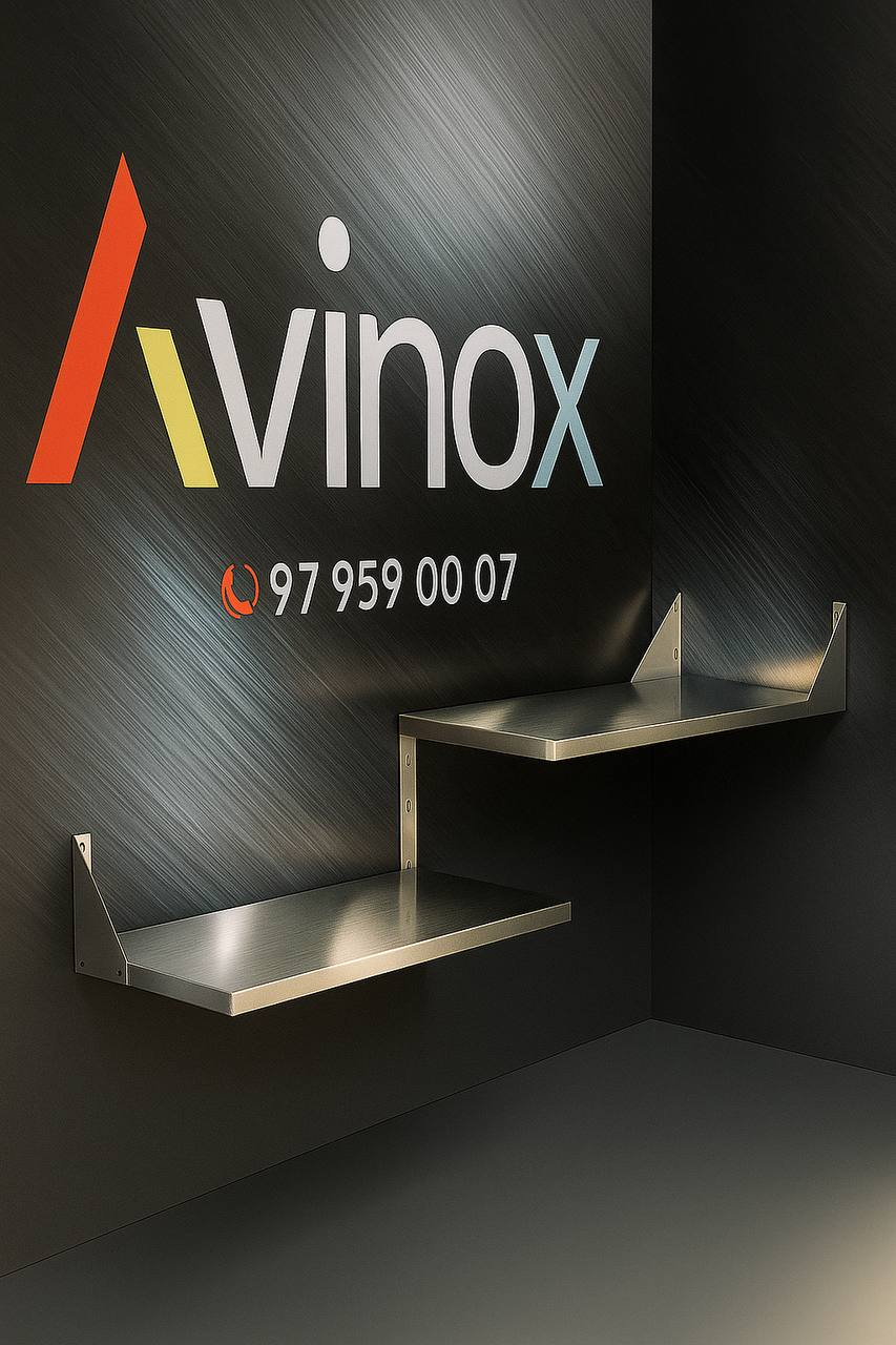 Stainless Steel Kitchen Shelves