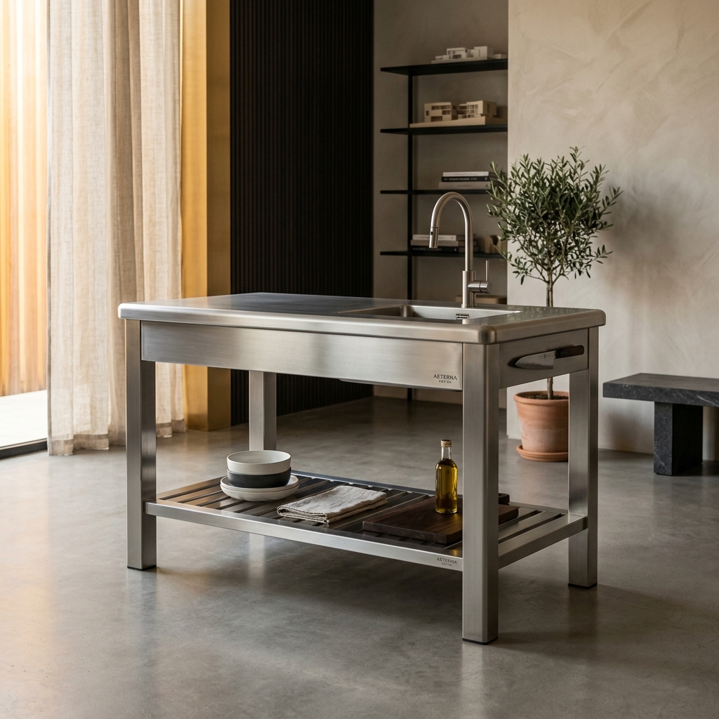 Stainless Steel Kitchen Table